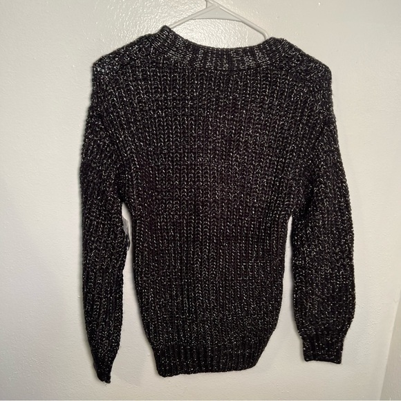 Modcloth Warming Signs Knit Cardigan Black - Picture 11 of 15